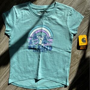 Carhartt Girls 5 Teal T-shirt